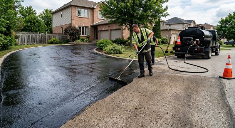 Residential Driveway Sealcoating in Fort Collins, CO